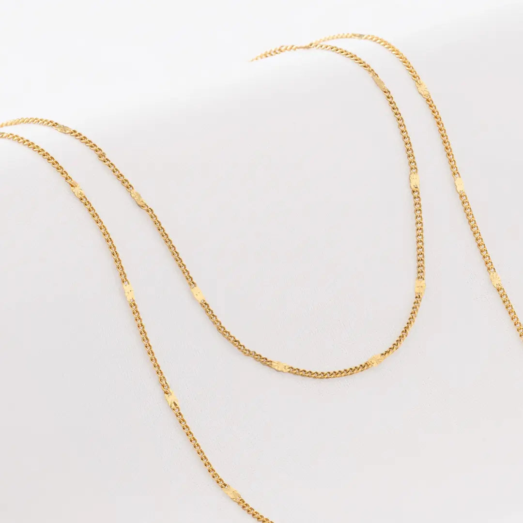 Cadena Cubana Con Destellos 60 Cm 41413