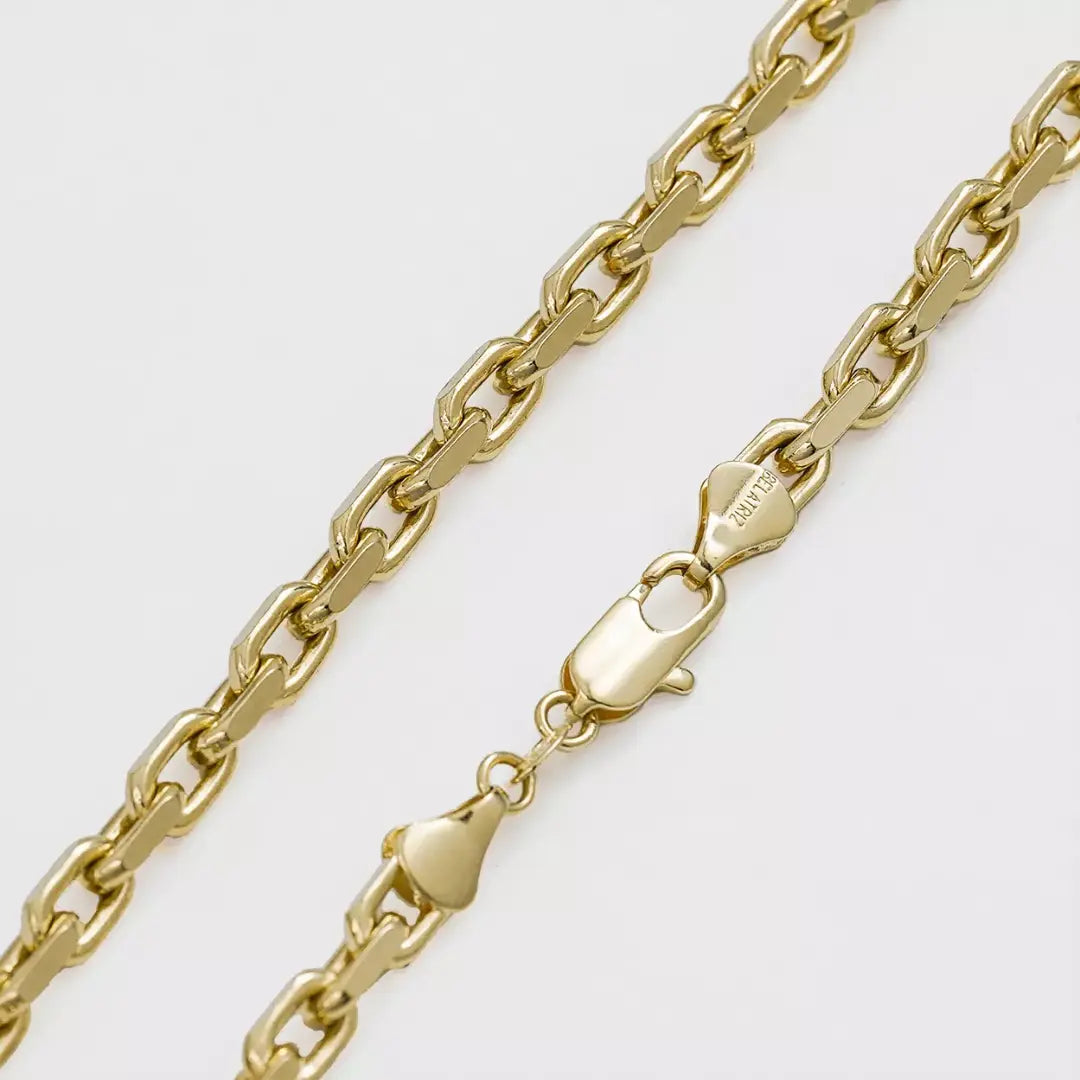 Cadena Aros Diamantada Gruesa 65 Cm 41808