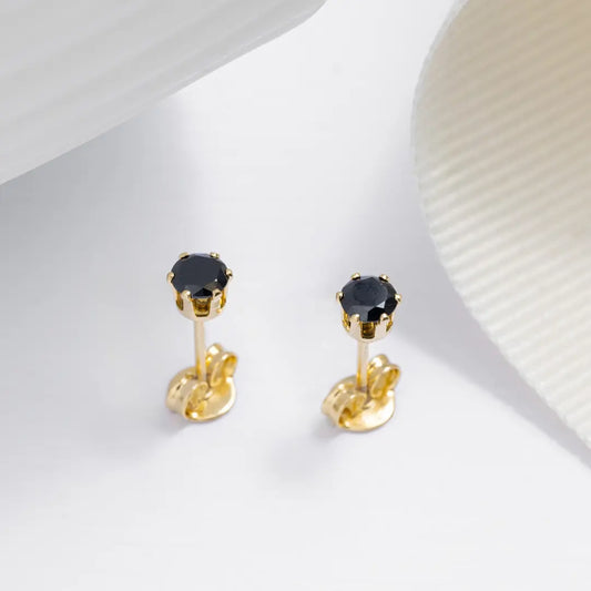 Topo Circón Redondo  Negro 330022